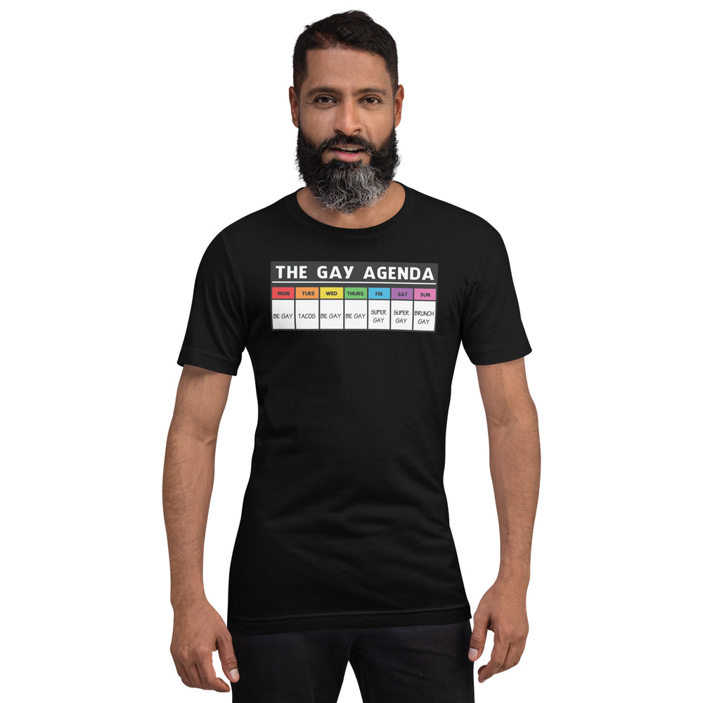 The Gay Agenda Unisex t-shirt