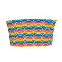 Summer Rainbow Bandeau Top