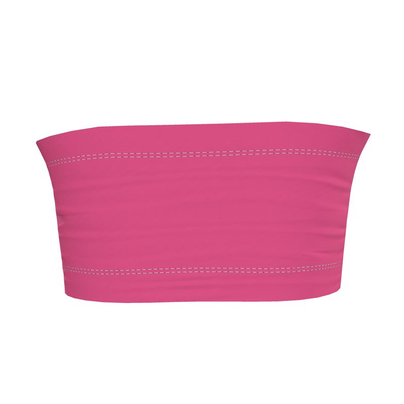 Summer Pink Bandeau Top