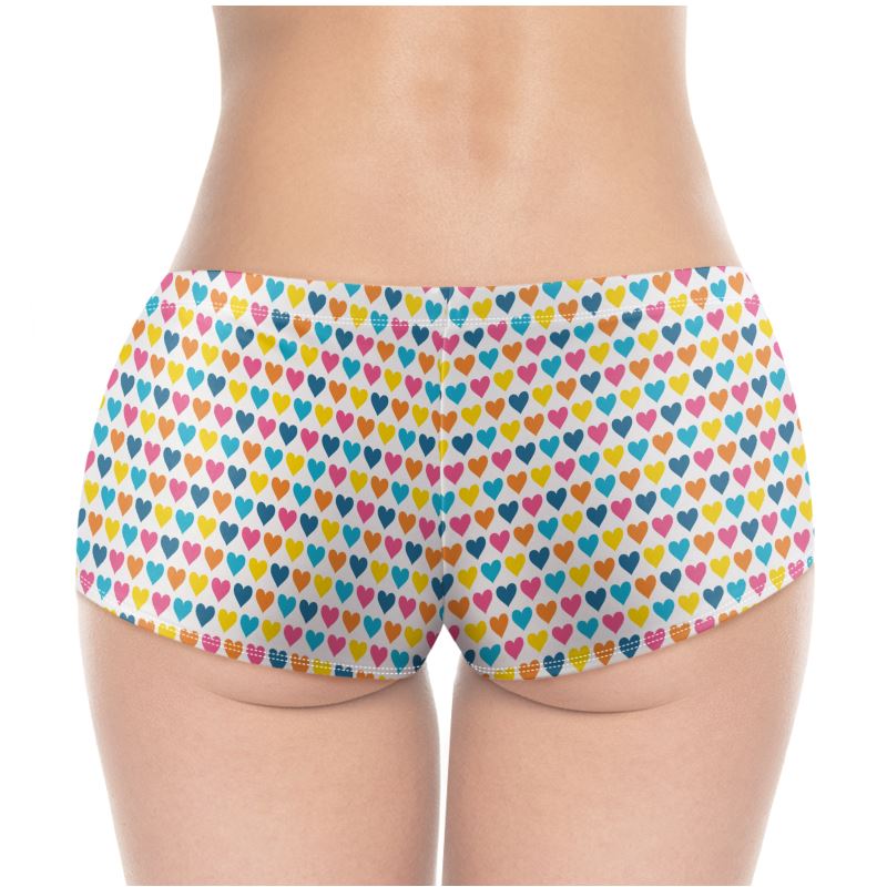 Summer Hearts Boy Shorts