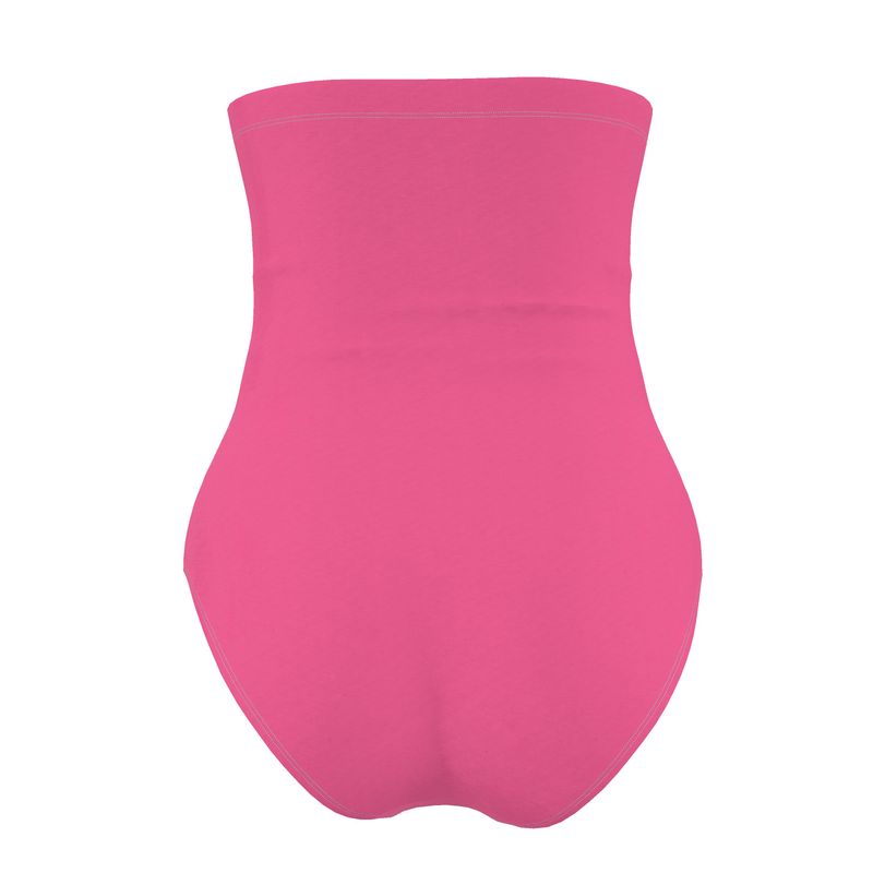 Summer Pink Strapless Swimsuit