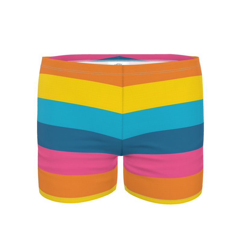 Summer Rainbow Swim Trunks