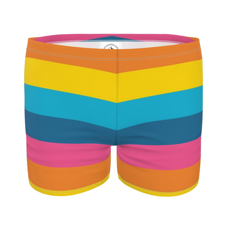 Summer Rainbow Swim Trunks