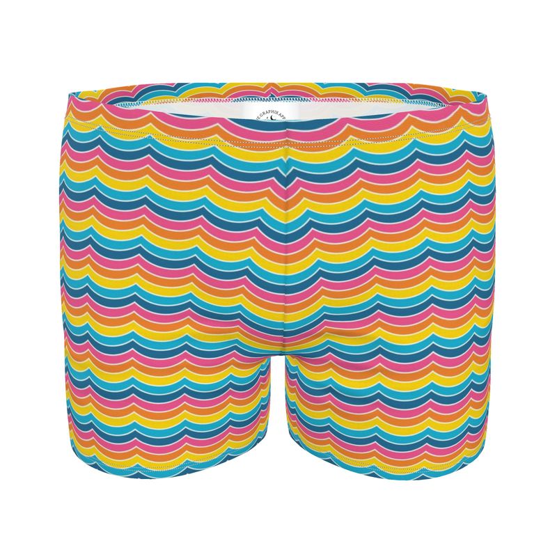 Summer Rainbow Swim Trunks