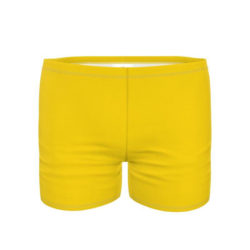 Summer Yellow Swim Trunks