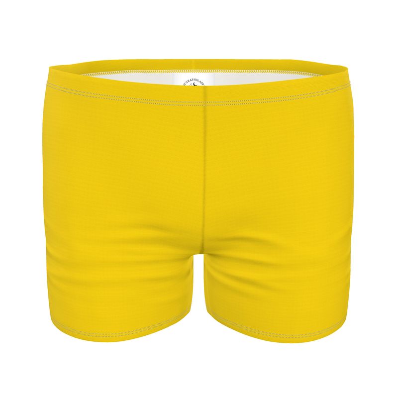 Summer Yellow Swim Trunks