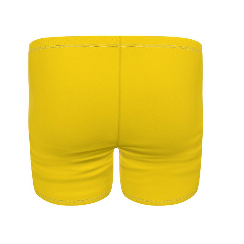 Summer Yellow Swim Trunks