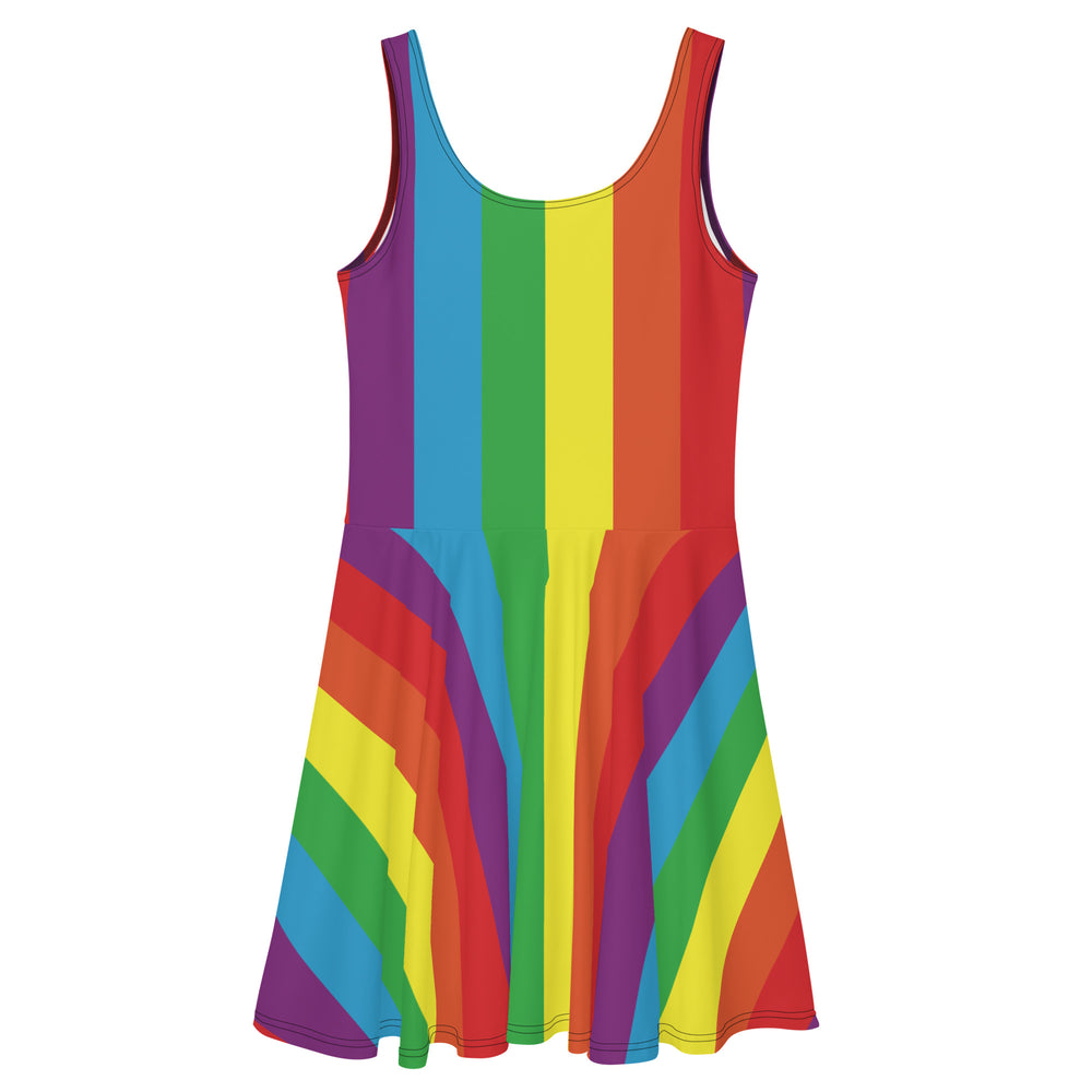 Rainbow Pride Skater Dress