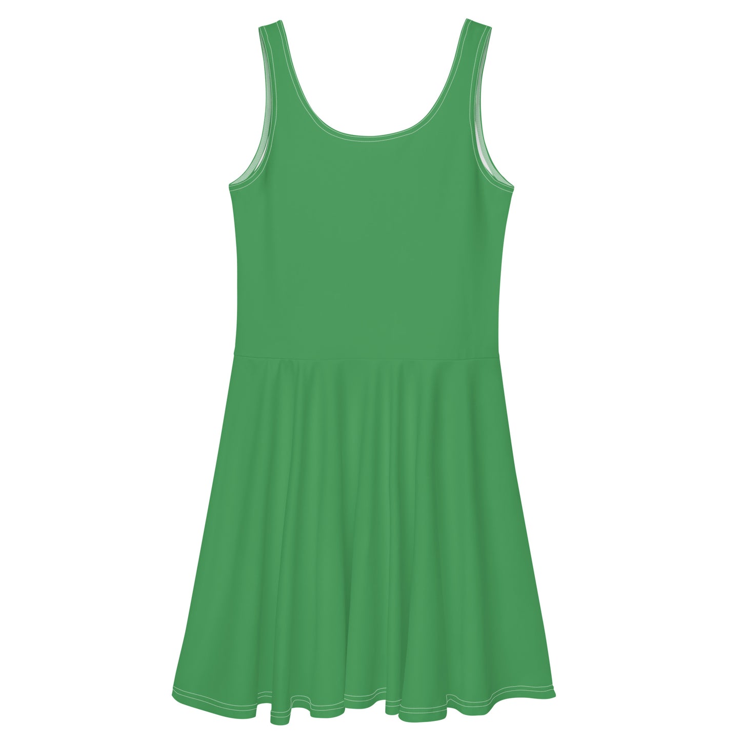 Green Skater Dress