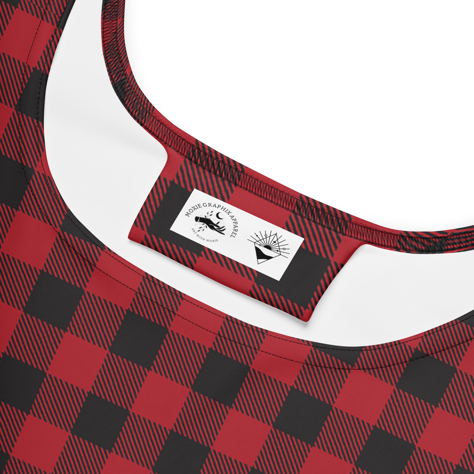 Red Buffalo Plaid Skater Dress