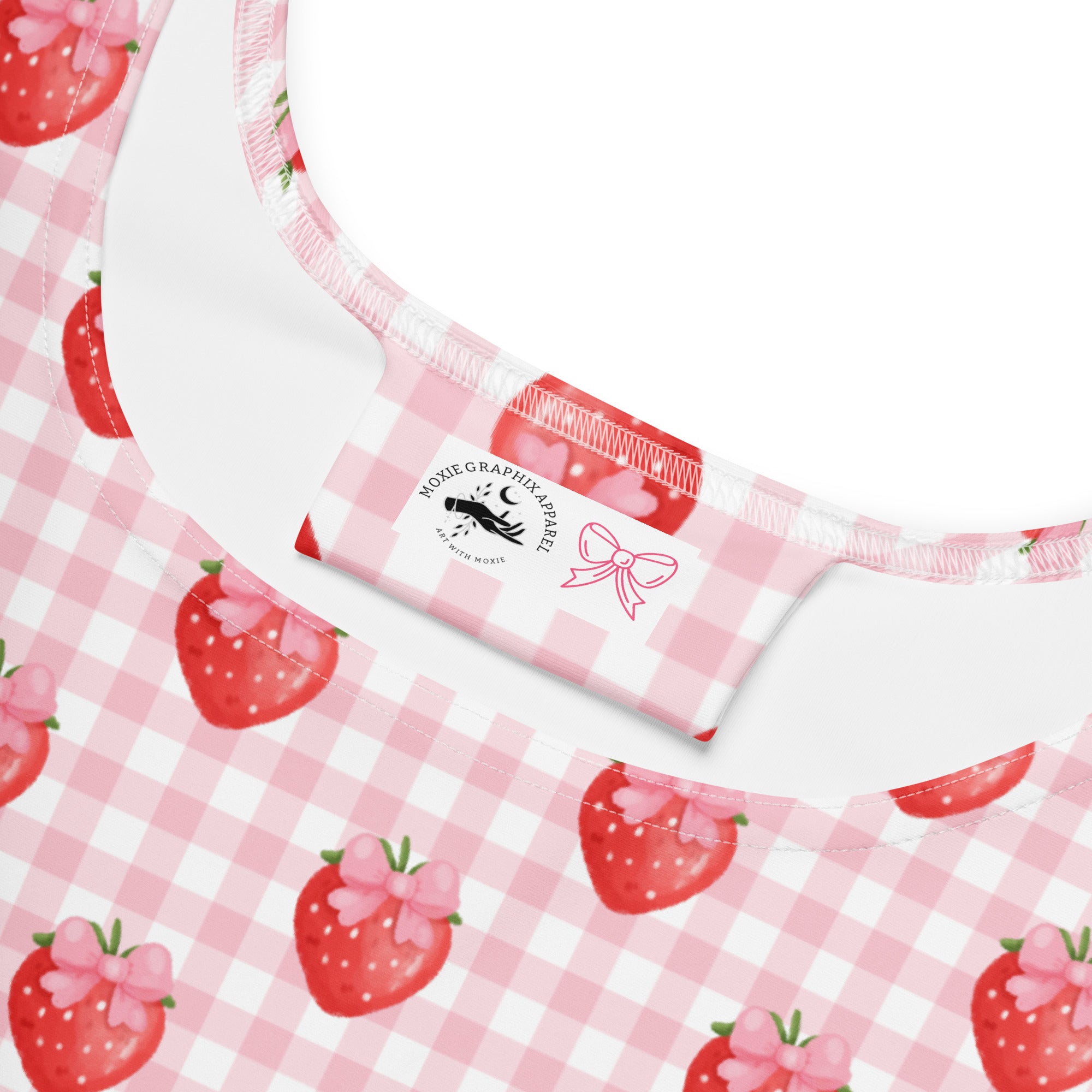 Coquette Strawberries Skater Dress