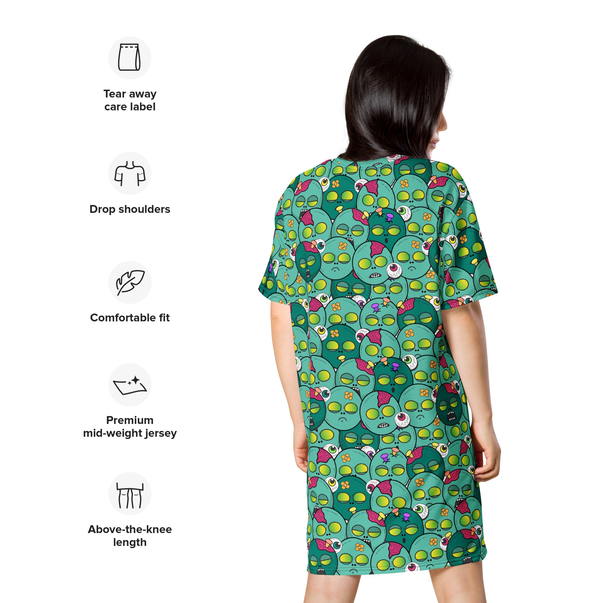 Zombies! T-shirt dress