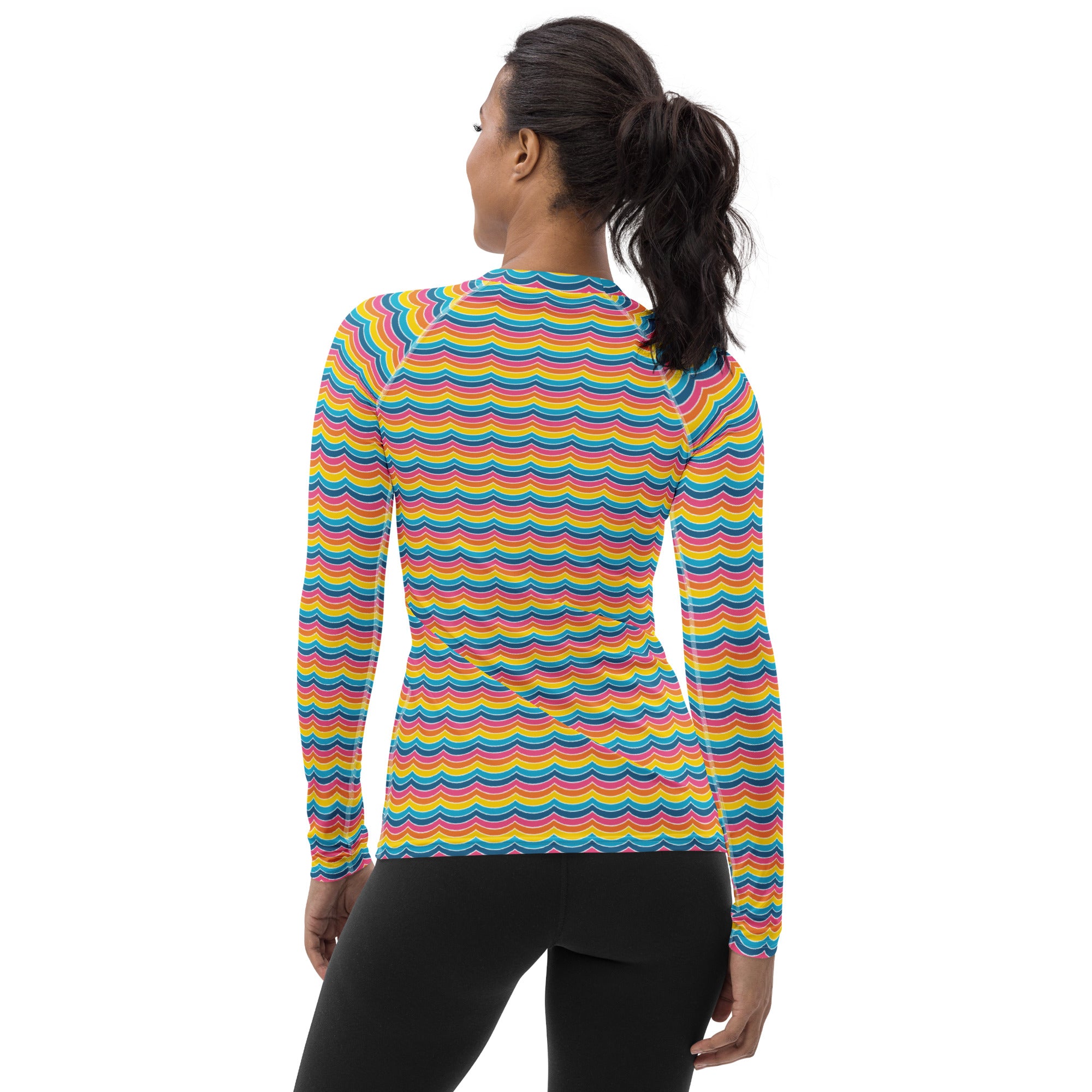 Summer Rainbow Rash Guard