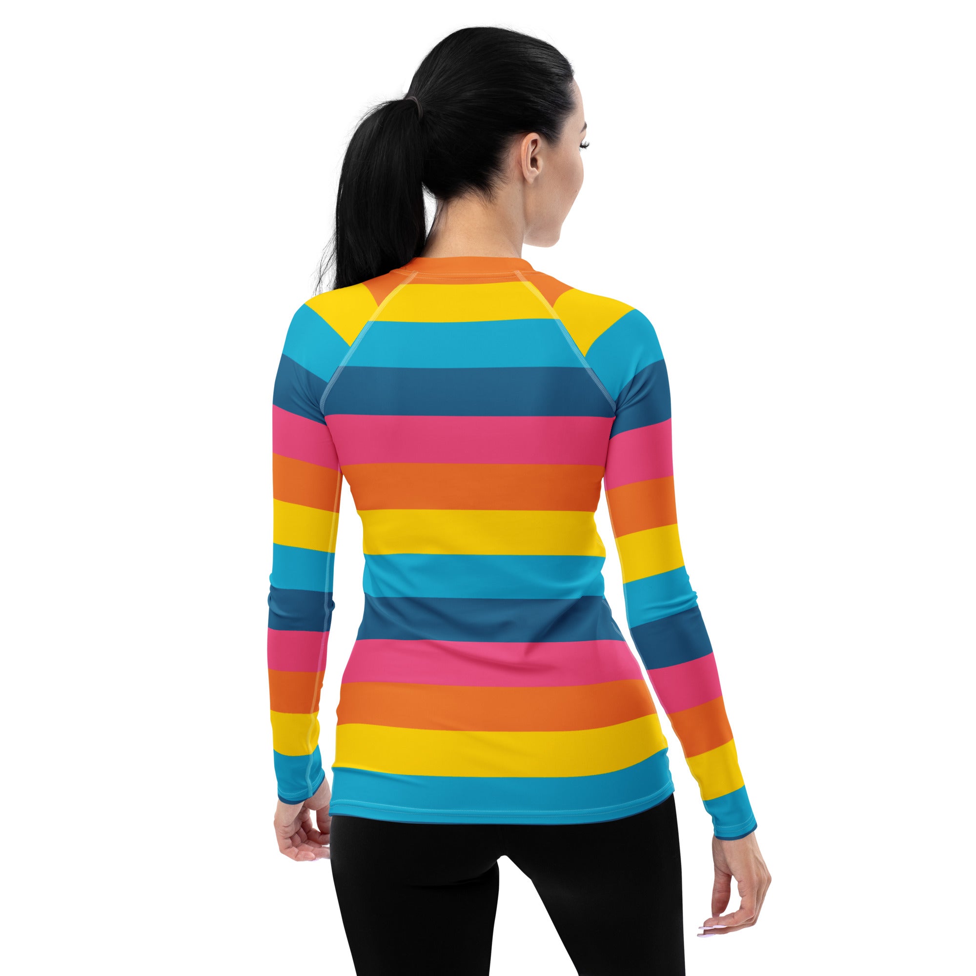 Summer Rainbow Rash Guard