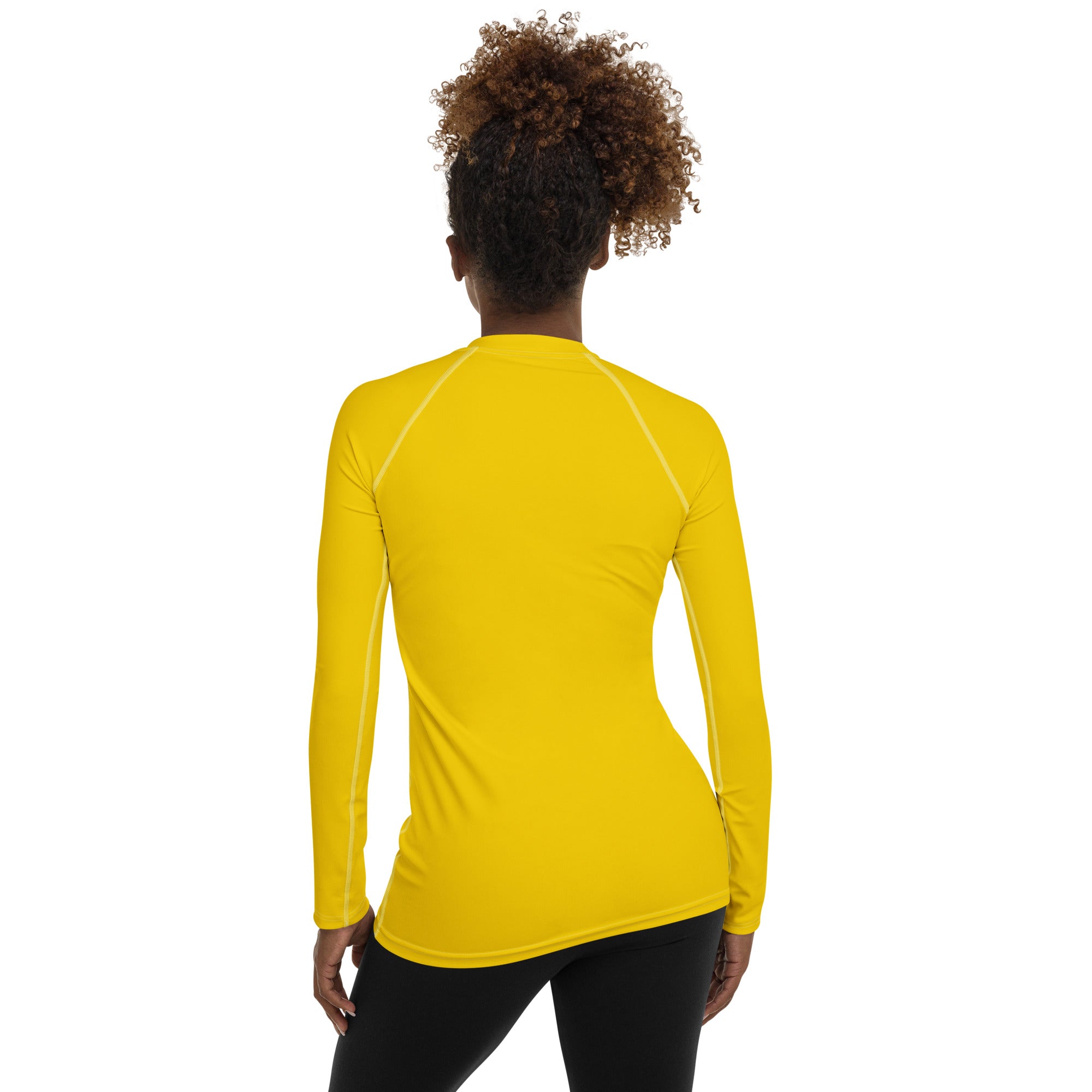 Summer Yellow Rash Guard