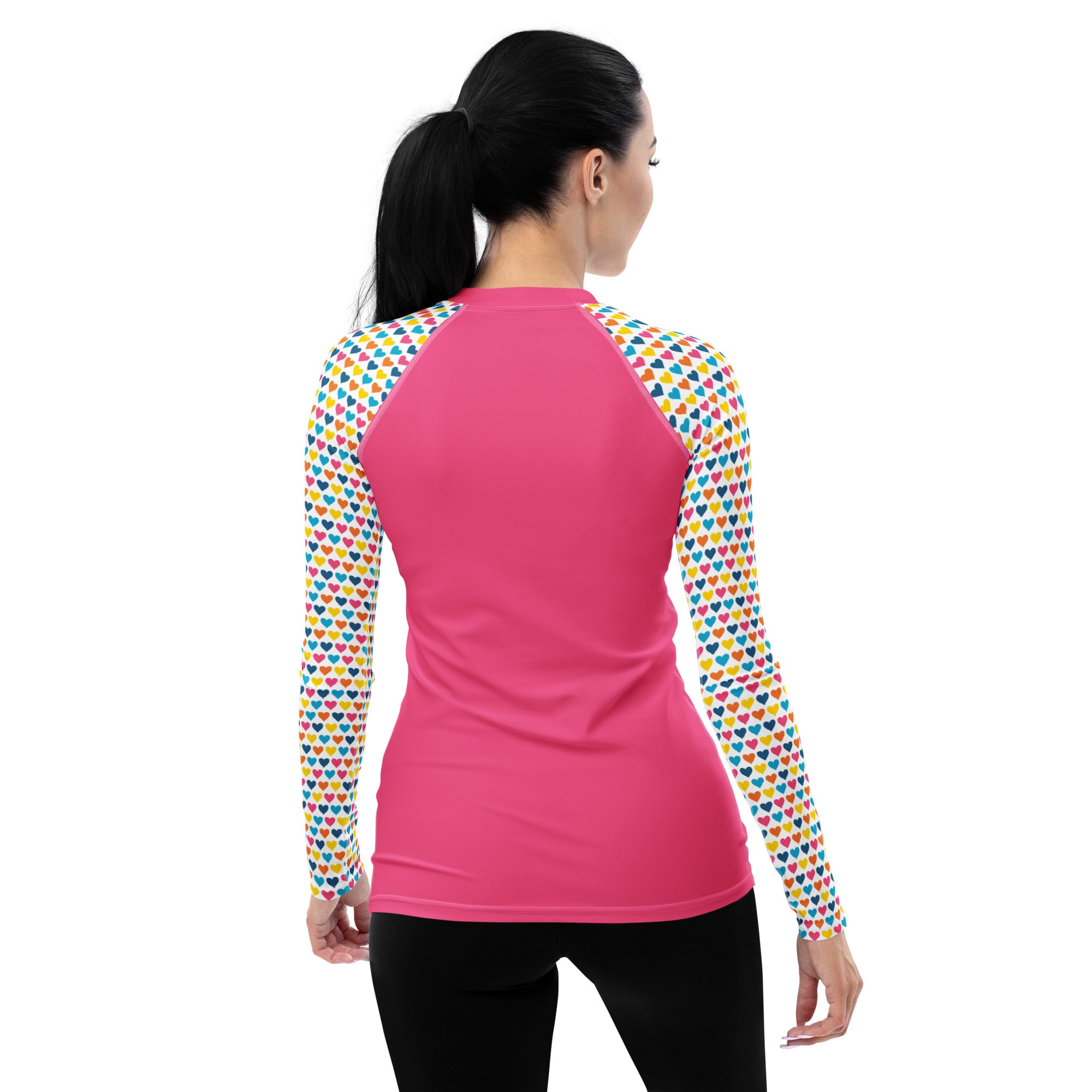 Summer Hearts Women's Rash Guard