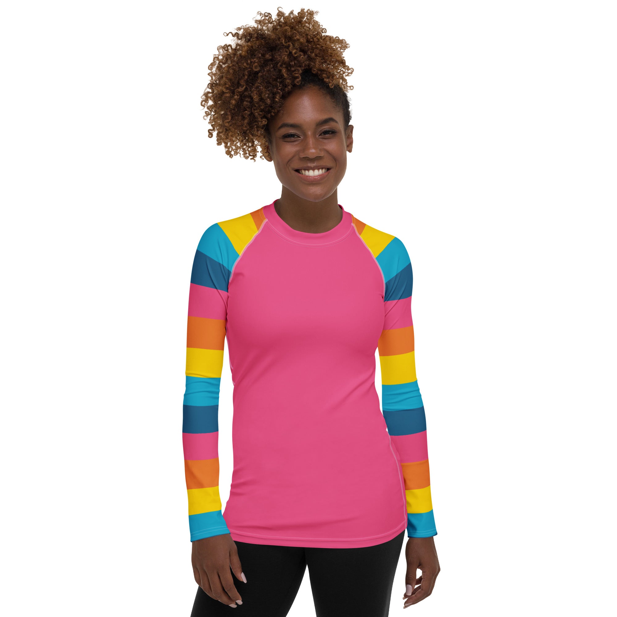 Summer Rainbow Rash Guard