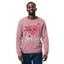 Stupid Cupid Knitted Crew Neck Sweater