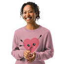 Stupid Cupid Knitted Crew Neck Sweater