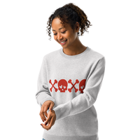 XO Skulls Knitted Crew Neck Sweater