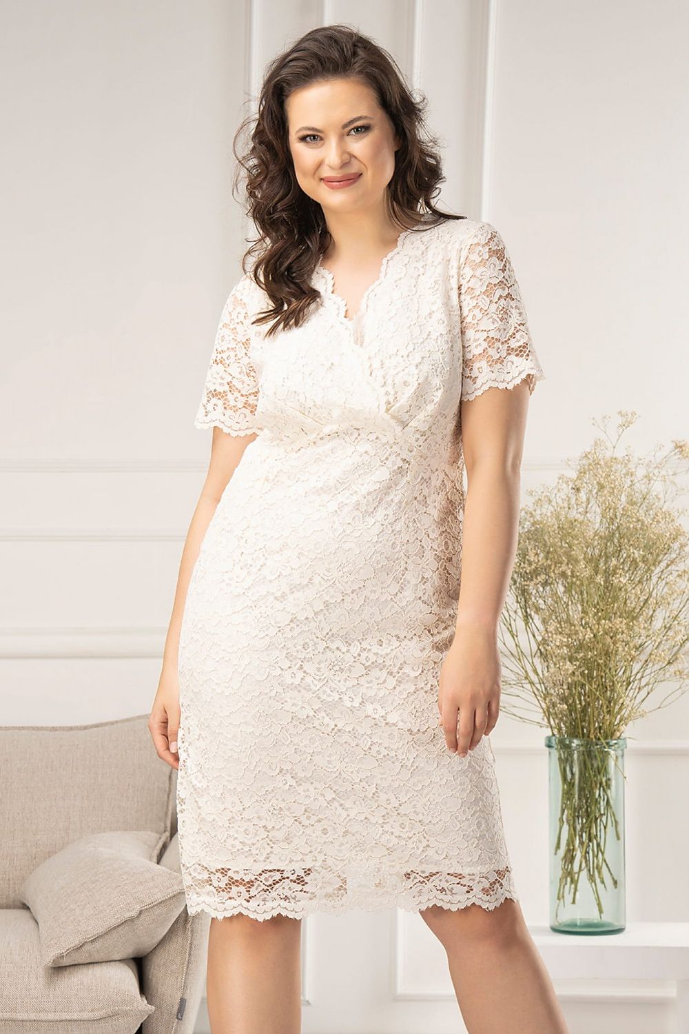 Karko Meggi Lace Pencil Dress – Elegance Meets Style